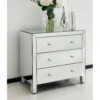 Romano Crystal Mirrored Chest 3 Drawer -Cheap Bed Store romano crystal mirrored chest 3 drawer p40641 30625 zoom