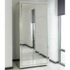 Romano Crystal Mirrored Wardrobe