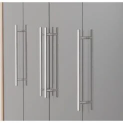 Seville Grey Gloss & Light Oak 4 Door 2 Drawer Wardrobe 13 Seville Grey Gloss & Light Oak 4 Door 2 Drawer Wardrobe -Cheap Bed Store seville grey gloss light oak 4 door 2 drawer wardrobe p76553 123845 zoom