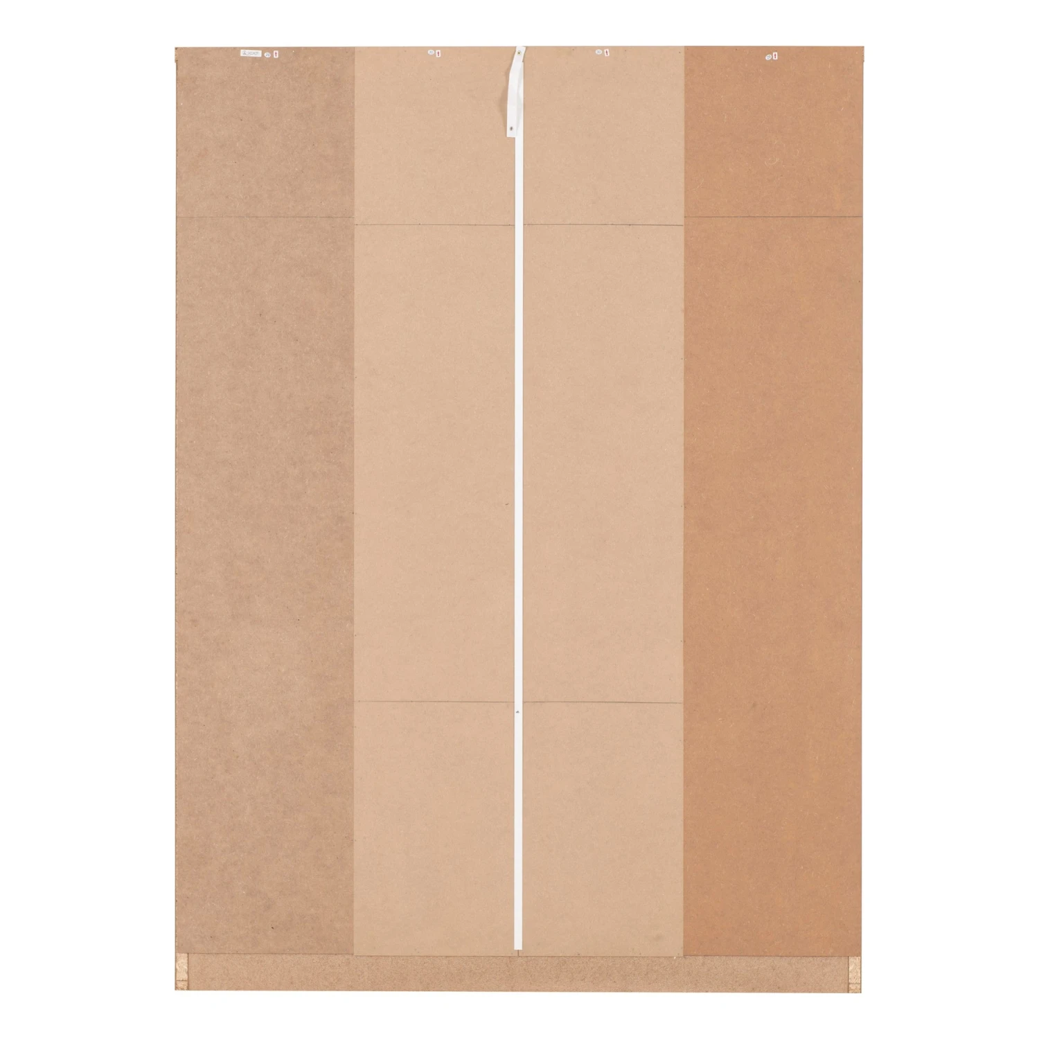 Seville Grey Gloss & Light Oak 4 Door 2 Drawer Wardrobe 9 Seville Grey Gloss & Light Oak 4 Door 2 Drawer Wardrobe - Image 7