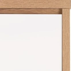 Seville White Gloss & Light Oak 4 Door 2 Drawer Wardrobe -Cheap Bed Store seville white gloss light oak 4 door 2 drawer wardrobe p76556 123875 zoom