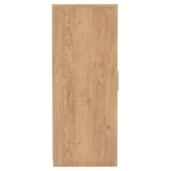 Seville White Gloss & Light Oak 4 Door 2 Drawer Wardrobe -Cheap Bed Store seville white gloss light oak 4 door 2 drawer wardrobe p76556 123877 zoom