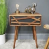 Sheesham Wood Bedside Cabinet -Cheap Bed Store sheesham wood bedside cabinet p72911 111491 zoom