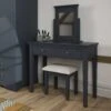 Swindon Midnight Grey 2 Drawer Dressing Table -Cheap Bed Store swindon midnight grey 2 drawer dressing table p74575 114021 zoom
