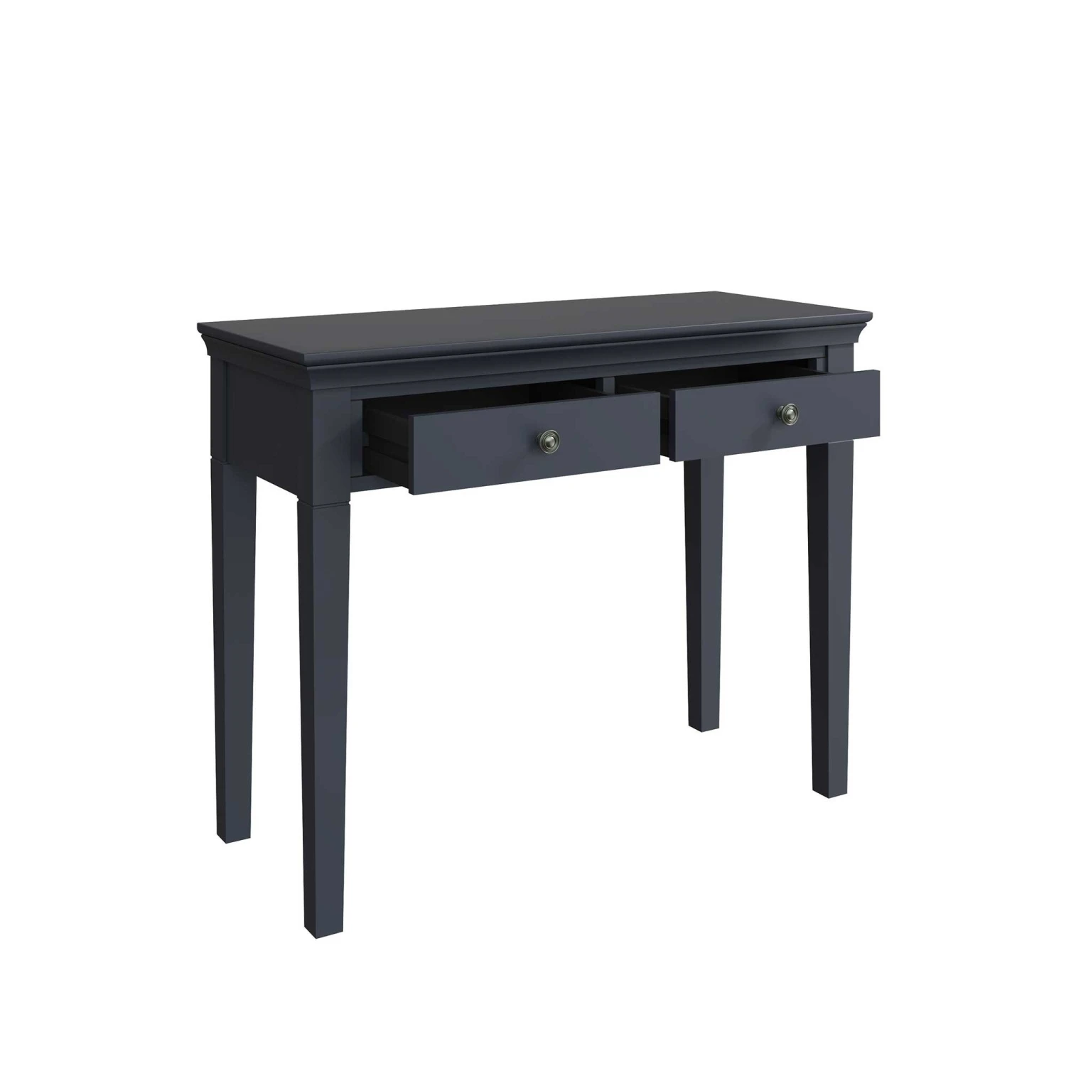 Swindon Midnight Grey 2 Drawer Dressing Table 5 Swindon Midnight Grey 2 Drawer Dressing Table - Image 3