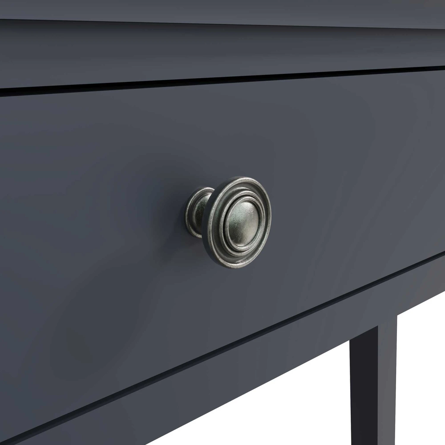 Swindon Midnight Grey 2 Drawer Dressing Table 9 Swindon Midnight Grey 2 Drawer Dressing Table - Image 7