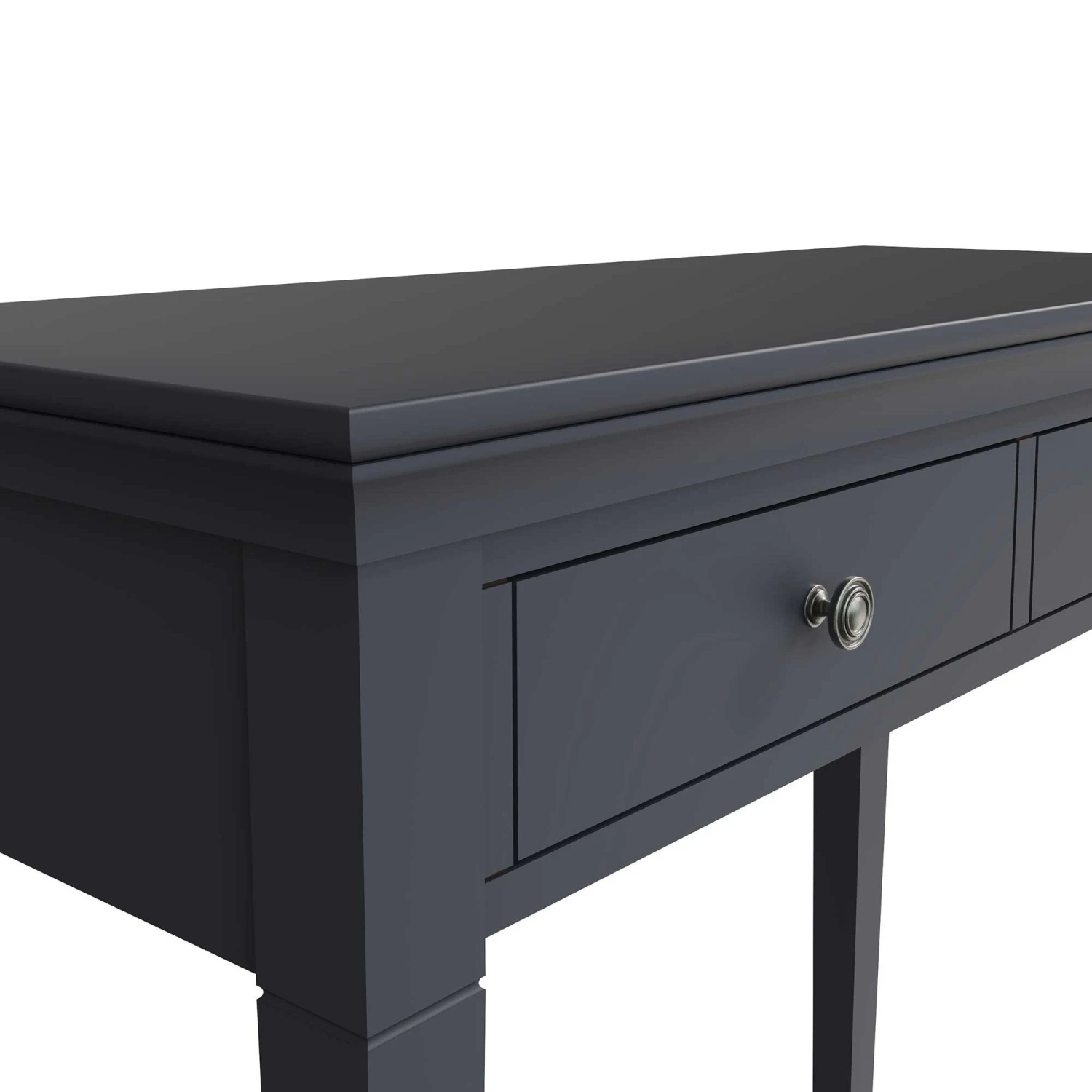 Swindon Midnight Grey 2 Drawer Dressing Table 10 Swindon Midnight Grey 2 Drawer Dressing Table - Image 8