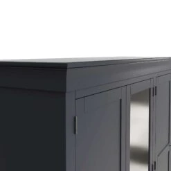 Swindon Midnight Grey 3 Door 3 Drawer Wardrobe -Cheap Bed Store swindon midnight grey 3 door 3 drawer wardrobe p74584 114078 zoom