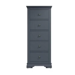 Swindon Midnight Grey 5 Drawer Wellington Chest -Cheap Bed Store swindon midnight grey 5 drawer wellington chest p74570 113986 zoom
