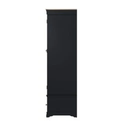 Swindon Oak Midnight Grey 3 Door 3 Drawer Wardrobe -Cheap Bed Store swindon oak midnight grey 3 door 3 drawer wardrobe p81237 162764 zoom