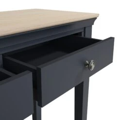 Swindon Oak Midnight Grey Dressing Table -Cheap Bed Store swindon oak midnight grey dressing table p81229 162683 zoom