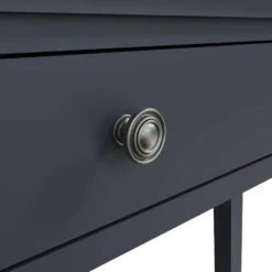 Swindon Oak Midnight Grey Dressing Table -Cheap Bed Store swindon oak midnight grey dressing table p81229 162684 zoom