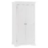 Swindon White 2 Door Full Hanging Wardrobe 1 Swindon White 2 Door Full Hanging Wardrobe -Cheap Bed Store swindon white 2 door full hanging wardrobe p56894 80362 zoom