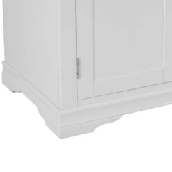Swindon White 2 Door Full Hanging Wardrobe -Cheap Bed Store swindon white 2 door full hanging wardrobe p56894 80365 zoom