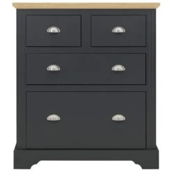 Toledo Grey 2 And 2 Drawer Chest