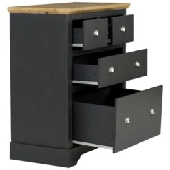 Toledo Grey 2 And 2 Drawer Chest -Cheap Bed Store toledo grey 2 and 2 drawer chest p76421 122716 zoom