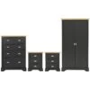 Toledo Grey 2 Door Wardrobe Bedroom Set -Cheap Bed Store toledo grey 2 door wardrobe bedroom set p76427 122750 zoom