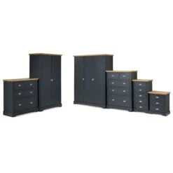 Toledo Grey 3 And 2 Drawer Chest -Cheap Bed Store toledo grey 3 and 2 drawer chest p76360 122404 zoom