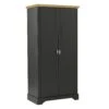 Toledo Grey & Oak 2 Door Wardrobe 2 Toledo Grey & Oak 2 Door Wardrobe -Cheap Bed Store toledo grey oak 2 door wardrobe p76531 123505 zoom
