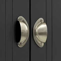 Toledo Grey & Oak 2 Door Wardrobe -Cheap Bed Store toledo grey oak 2 door wardrobe p76531 123510 zoom