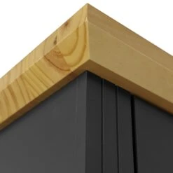 Toledo Grey & Oak 2 Door Wardrobe -Cheap Bed Store toledo grey oak 2 door wardrobe p76531 123511 zoom