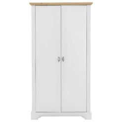 Toledo White 2 Door Wardrobe