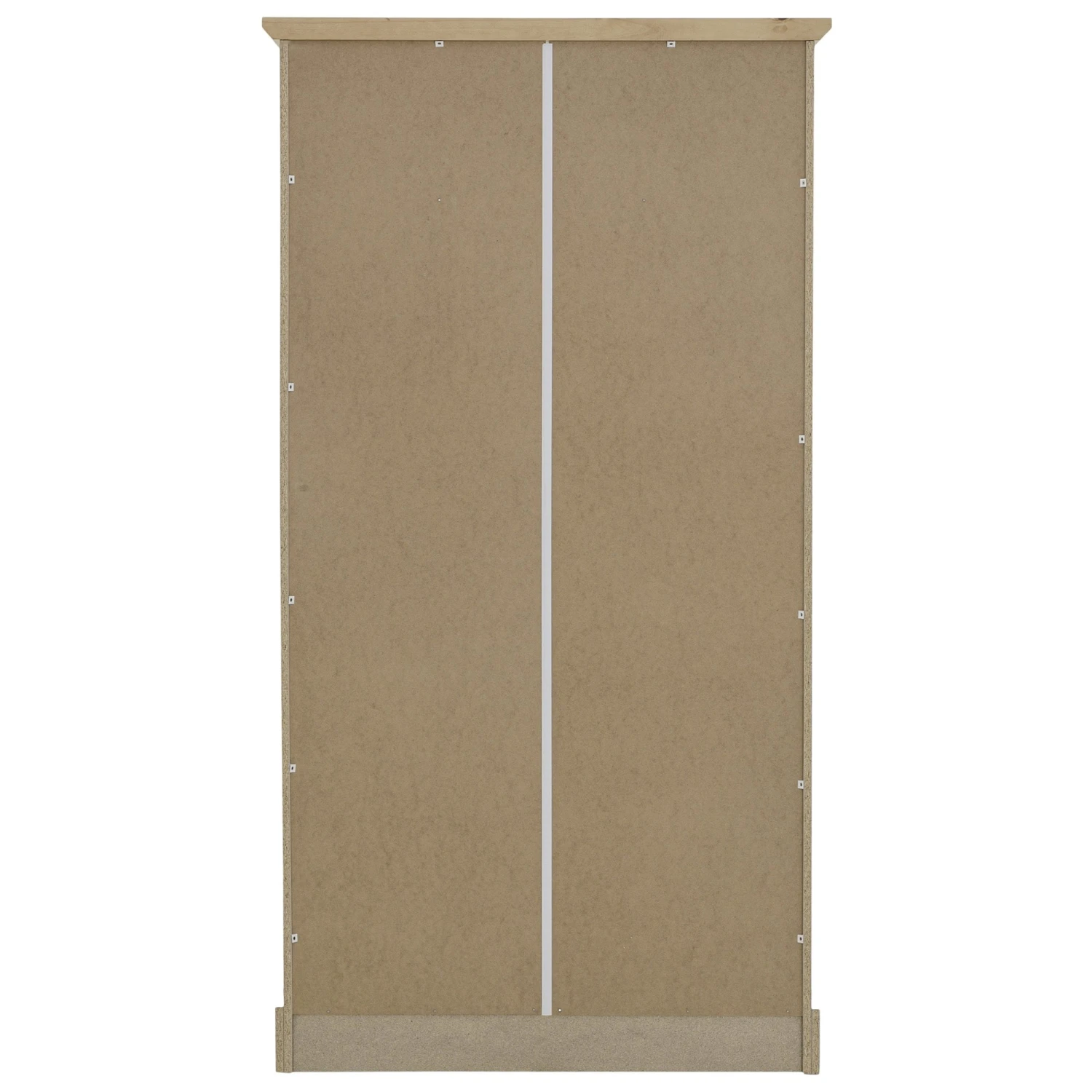 Toledo White 2 Door Wardrobe 5 Toledo White 2 Door Wardrobe - Image 3