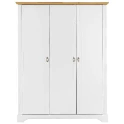 Toledo White 3 Door Wardrobe