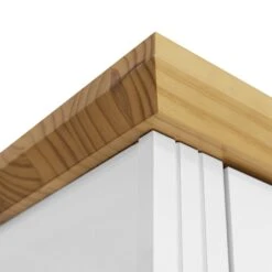 Toledo White 3 Door Wardrobe -Cheap Bed Store toledo white 3 door wardrobe p76407 122631 zoom