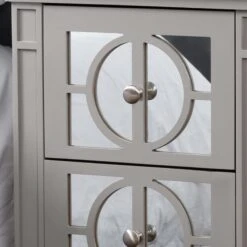 Torino 2 Drawer Bedside Cabinet Grey -Cheap Bed Store torino 2 drawer bedside cabinet grey p80678 158963 zoom