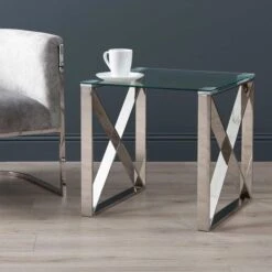 Value Zenith Stainless Steel End Table -Cheap Bed Store value zenith stainless steel end table p80551 158431 zoom