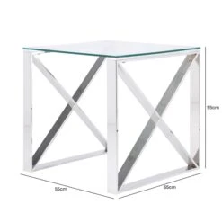 Value Zenith Stainless Steel End Table -Cheap Bed Store value zenith stainless steel end table p80551 178890 zoom