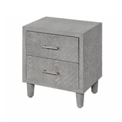Venus 2 Drawer Grey Bedside Cabinet -Cheap Bed Store venus 2 drawer grey bedside cabinet p81377 163913 zoom