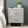 Venus 2 Drawer Grey Bedside Cabinet -Cheap Bed Store venus 2 drawer grey bedside cabinet p81377 178819 zoom