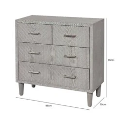 Venus 4 Drawer Grey Chest -Cheap Bed Store venus 4 drawer grey chest p81313 163369 zoom