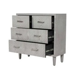 Venus 4 Drawer Grey Chest -Cheap Bed Store venus 4 drawer grey chest p81313 163372 zoom