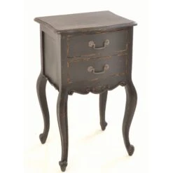 Vintage Black Side Table