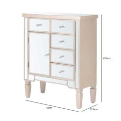 Vista Dark Champagne Bedside Cabinet -Cheap Bed Store vista dark champagne bedside cabinet p70081 178766 zoom
