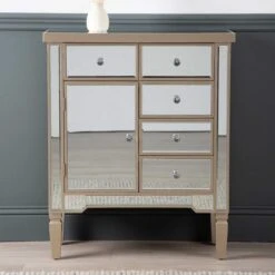 Vista Dark Champagne Bedside Cabinet -Cheap Bed Store vista dark champagne bedside cabinet p70081 178767 zoom