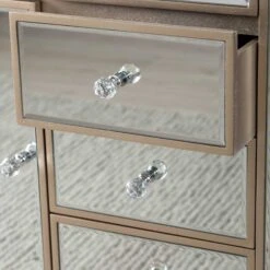 Vista Dark Champagne Bedside Cabinet -Cheap Bed Store vista dark champagne bedside cabinet p70081 178770 zoom