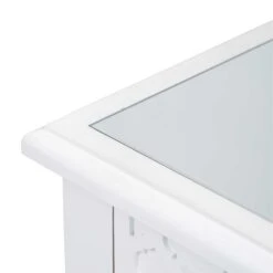 White Benton Wooden Bedside -Cheap Bed Store white benton wooden bedside p49320 178628 zoom