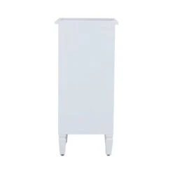 White Benton Wooden Tall Boy -Cheap Bed Store white benton wooden tall boy p49321 178620 zoom