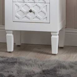 White Benton Wooden Tall Boy -Cheap Bed Store white benton wooden tall boy p49321 178621 zoom