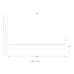 White French Style Bed -Cheap Bed Store white french style bed p71799 108811 zoom