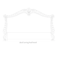 White French Style Bed -Cheap Bed Store white french style bed p71799 108813 zoom