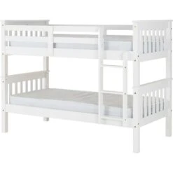 White Neptune 3' Bunk Bed