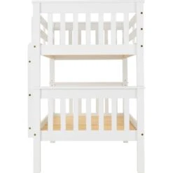 White Neptune 3' Bunk Bed -Cheap Bed Store white neptune 3 bunk bed p69314 119235 zoom