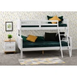 White Neptune Triple Sleeper Bunk Bed